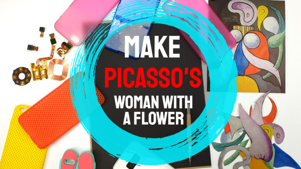 Make Picasso's Woman with a flower